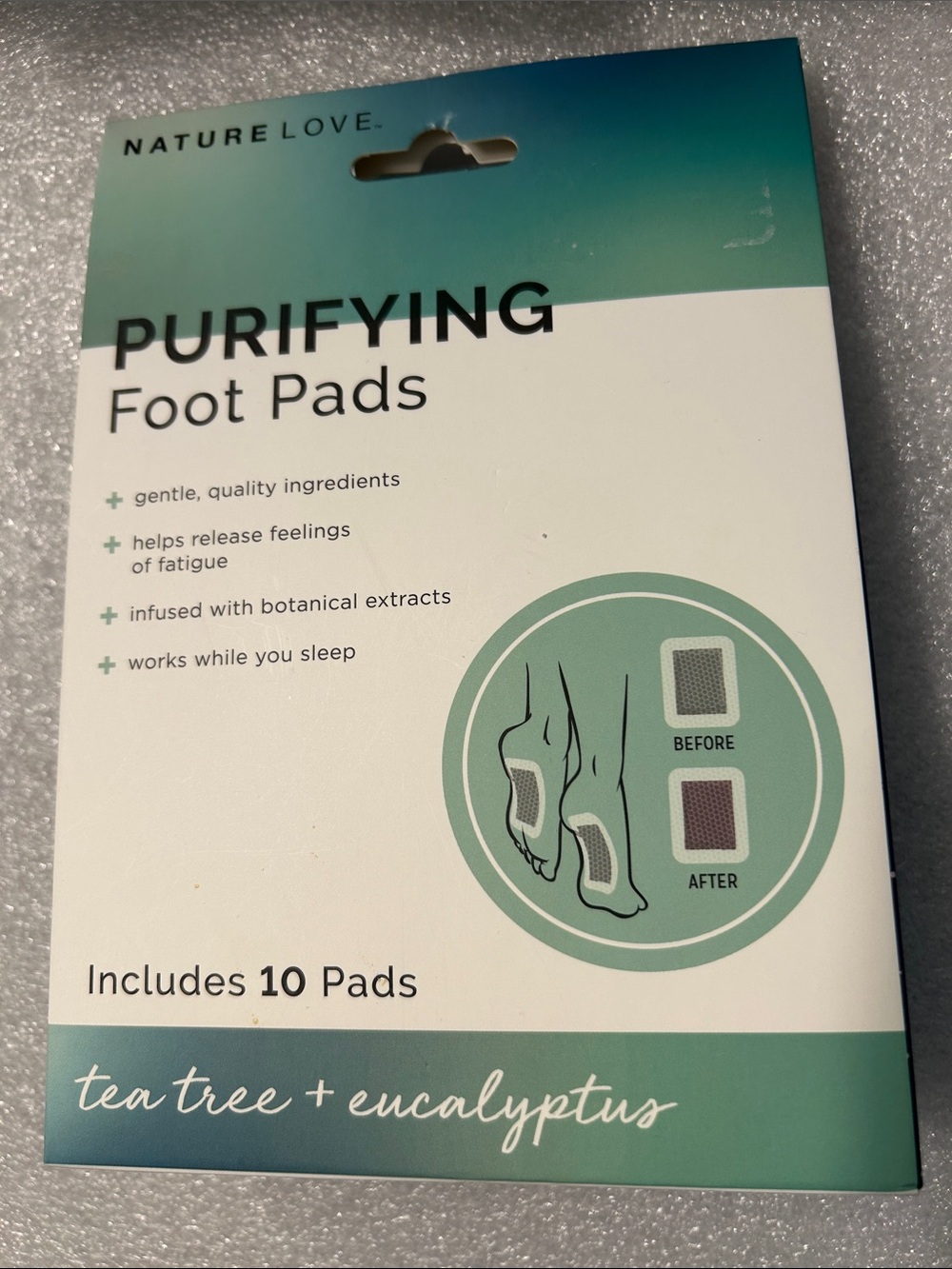 Purifying Foot Pads - Tea Tree + Eucalyptus (Green)